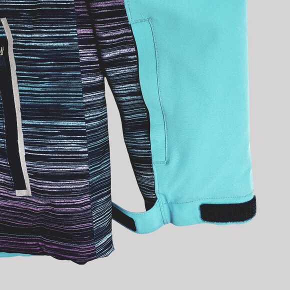 Under Armour Youth Girls Hooded Softshell Jacket With Zipper Pockets L - Picture 4 of 10